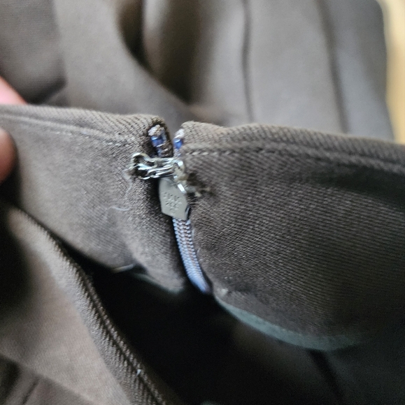 With Jean Jade Y2K Dark Brown Pleated Mini Skirt Size XS - Picture 11 of 13